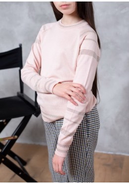 TopHat розовый свитер для девочки 20022